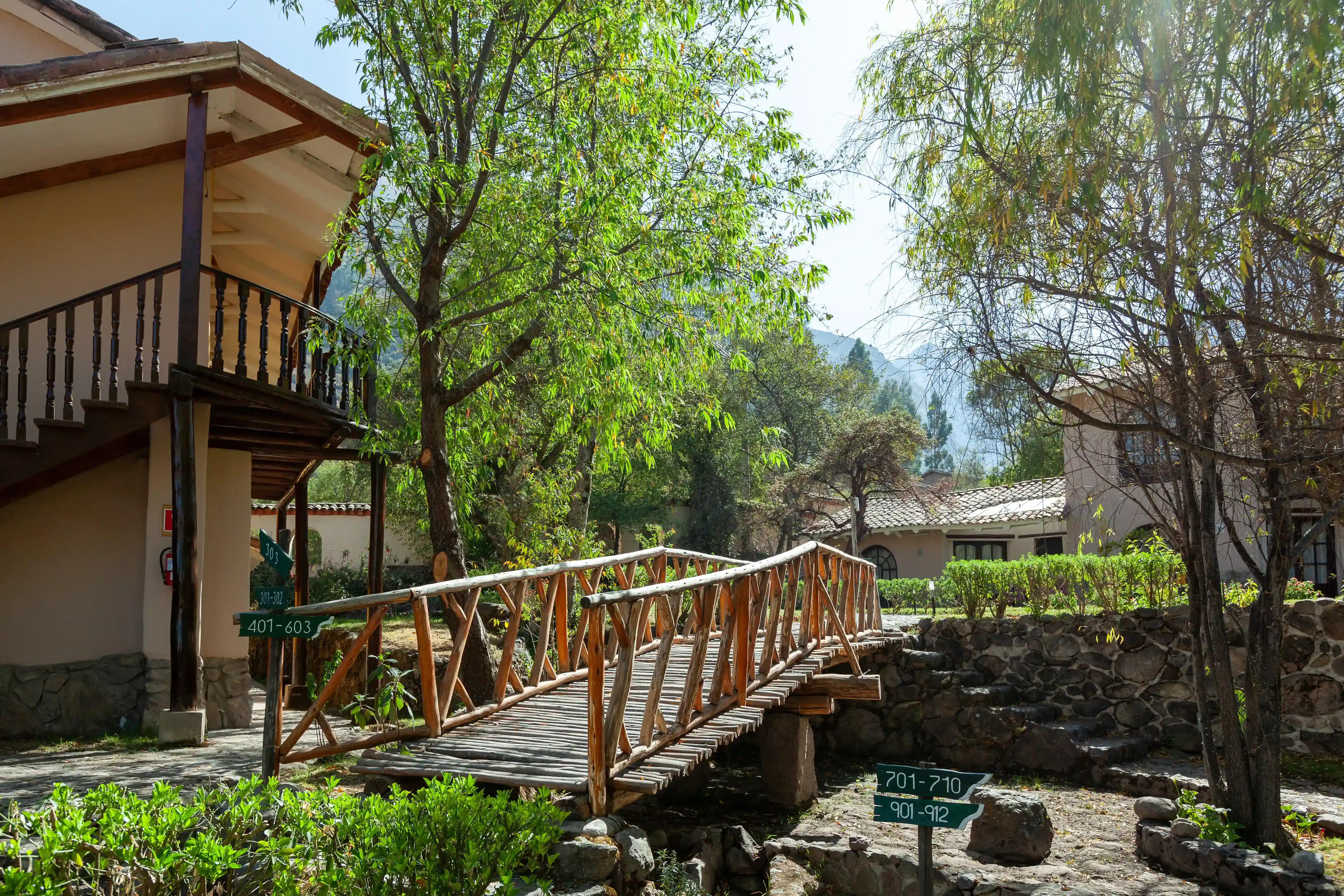 jardines hotel Inti Punku